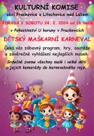 Dětský maškarní karneval 1